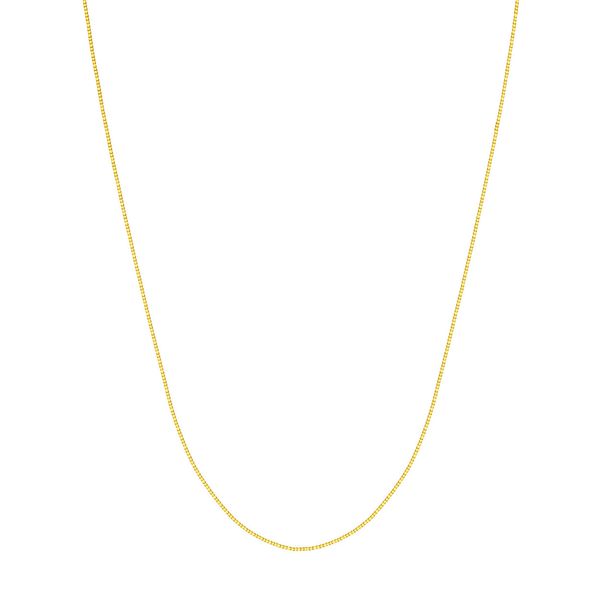 Yellow Gold Box Chain Hogan's Jewelers Gaylord, MI