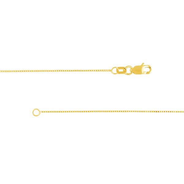 Yellow Gold Box Chain Image 2 Hogan's Jewelers Gaylord, MI