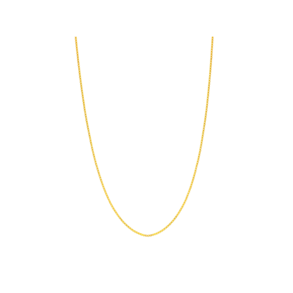 Yellow Gold Box Chain Hogan's Jewelers Gaylord, MI