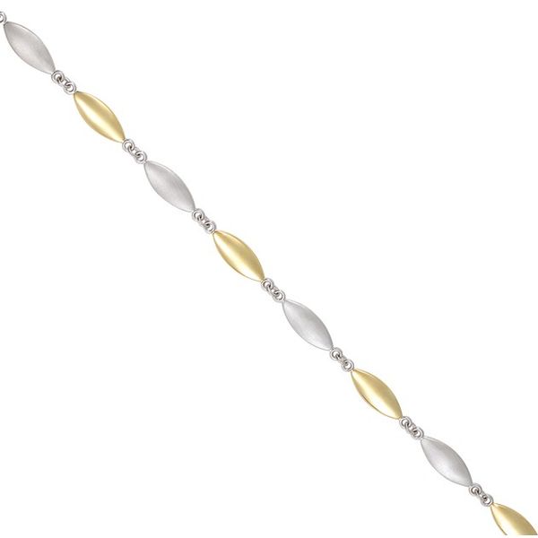 Silver and Gold Bracelet Hogan's Jewelers Gaylord, MI
