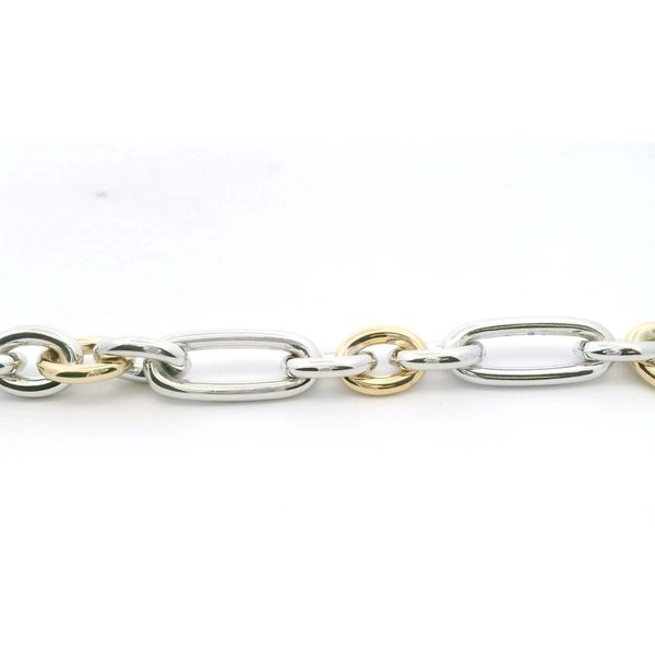 Silver and Gold Bracelet Hogan's Jewelers Gaylord, MI