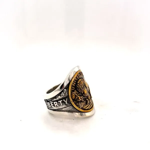 Buffalo Nickel Fashion Ring Image 2 Hogan's Jewelers Gaylord, MI