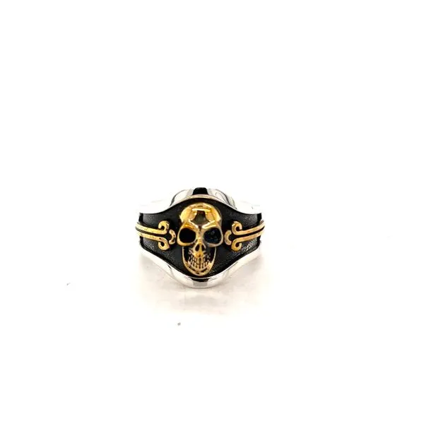 Skull Cigar Band Ring Hogan's Jewelers Gaylord, MI