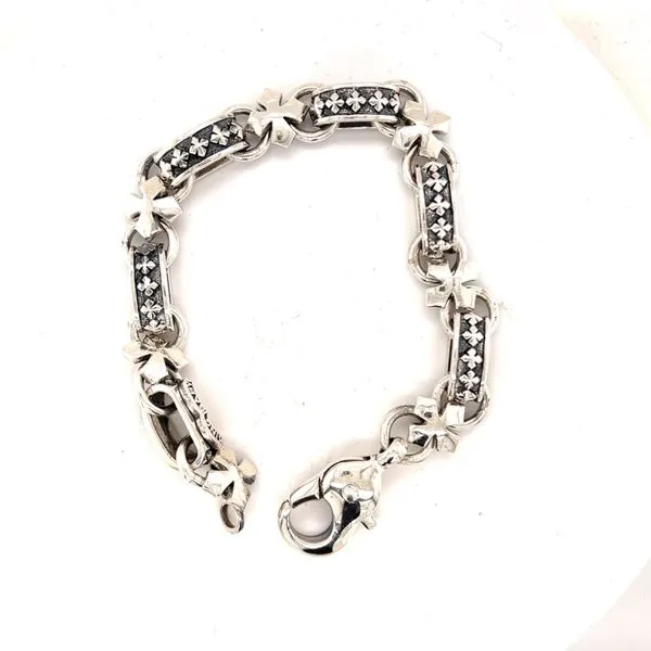 Cross Station Bracelet Hogan's Jewelers Gaylord, MI
