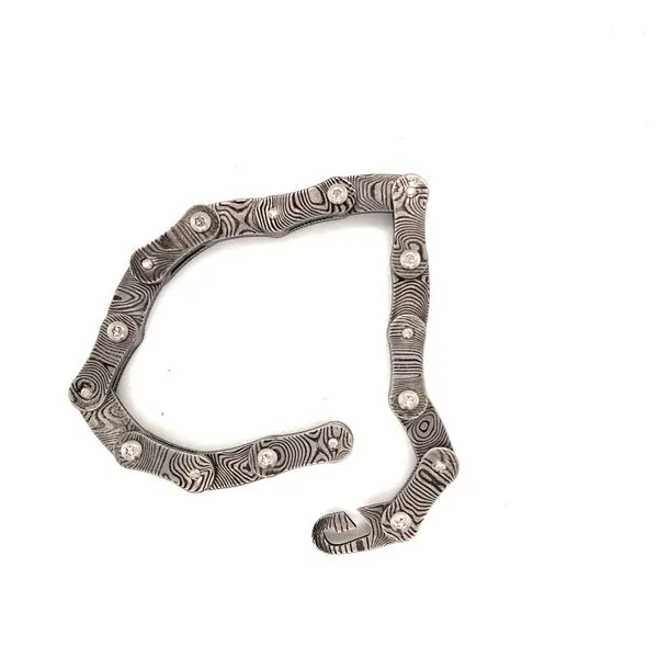Damascut Steel Bracelet Hogan's Jewelers Gaylord, MI
