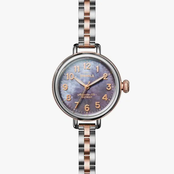 Shinola Lilac Birdy Watch Hogan's Jewelers Gaylord, MI