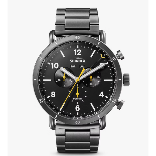 Shinola Canfield Sport Chronograph Hogan's Jewelers Gaylord, MI