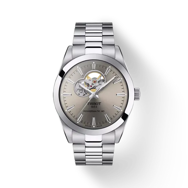 Tissot Open Heart Powermatic 80 Hogan's Jewelers Gaylord, MI