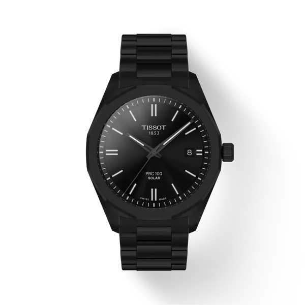 Tissot Black Solar Watch Hogan's Jewelers Gaylord, MI