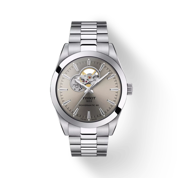 Tissot Open Heart Powermatic 80 Hogan's Jewelers Gaylord, MI