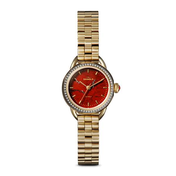 Shinola Gilda Radner Runabout Gift Box Watch Hogan's Jewelers Gaylord, MI