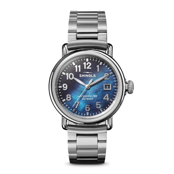 Blue Mother of Pearl Watch Hogan's Jewelers Gaylord, MI