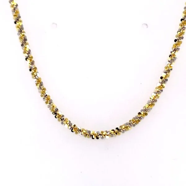 Beaded Two-Tone Necklace Hogan's Jewelers Gaylord, MI