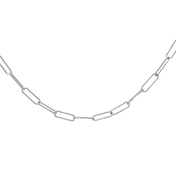 Paper Clip Necklace Hogan's Jewelers Gaylord, MI
