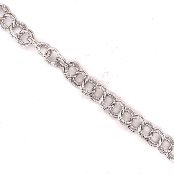 Double Open Link Charm Bracelet Hogan's Jewelers Gaylord, MI
