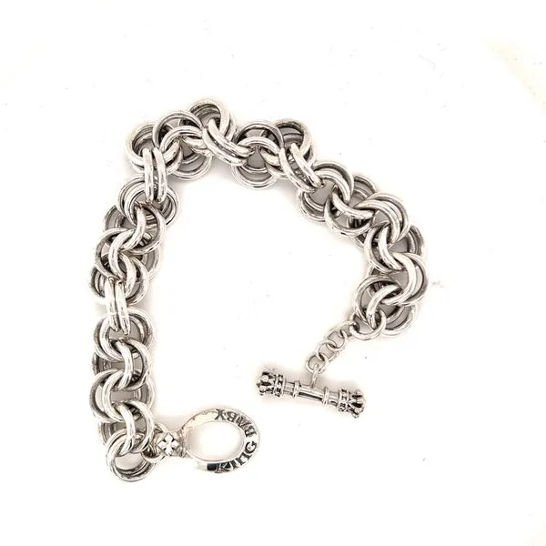 Double Cable Link Bracelet Hogan's Jewelers Gaylord, MI