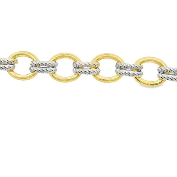 Two Tone Vermeil Bracelet Hogan's Jewelers Gaylord, MI