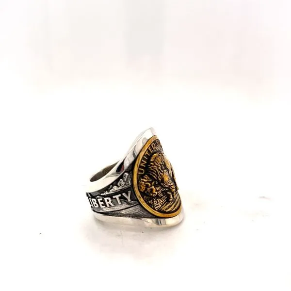 Buffalo Nickel Fashion Ring Image 2 Hogan's Jewelers Gaylord, MI