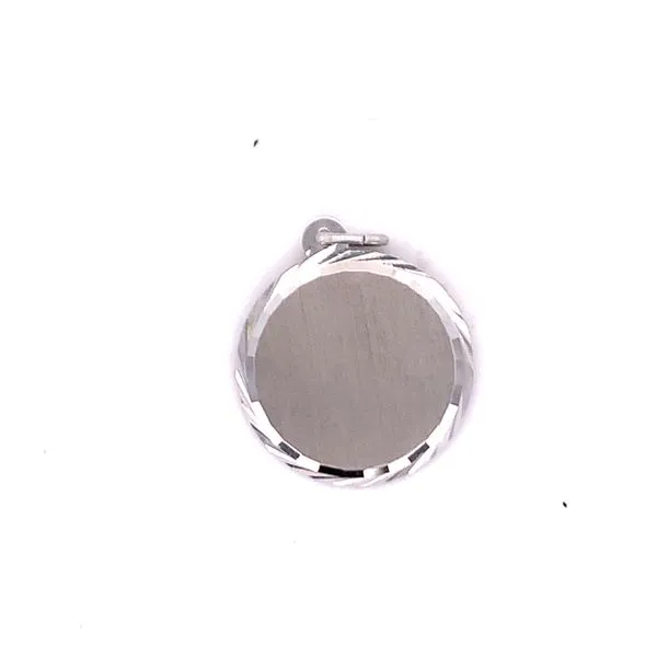 Sterling Silver Round Charm Hogan's Jewelers Gaylord, MI