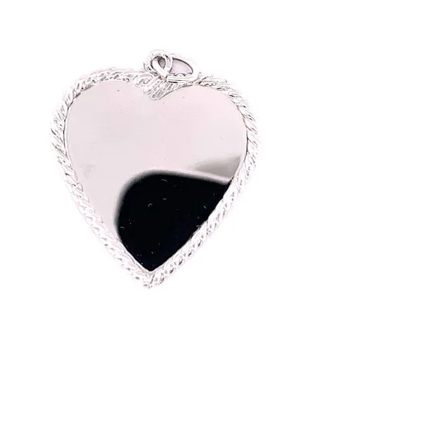 Sterling Silver Heart Charm Hogan's Jewelers Gaylord, MI