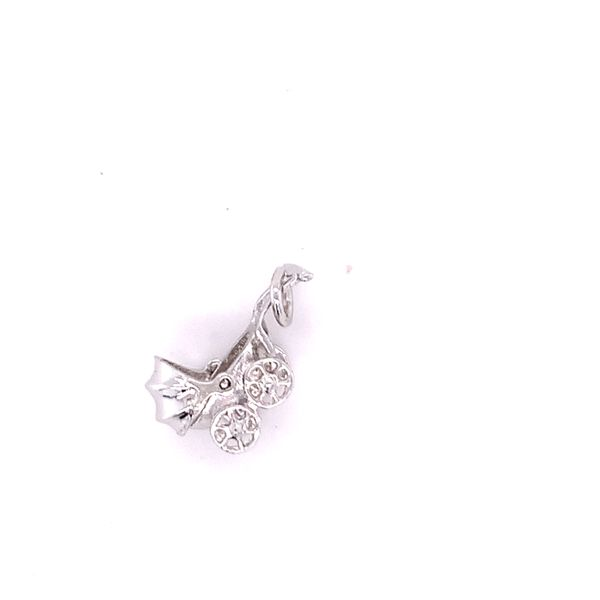 Sterling Silver Baby Carriage Charm Hogan's Jewelers Gaylord, MI