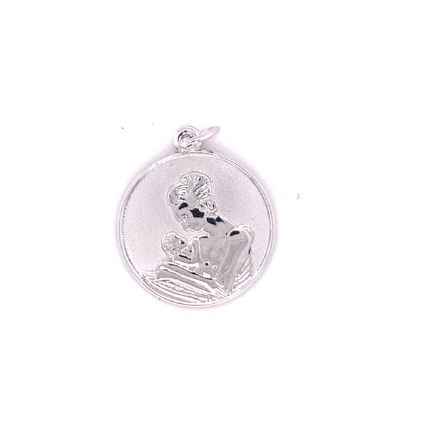 Sterling Silver Mom and Baby charm Hogan's Jewelers Gaylord, MI