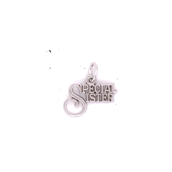 Sterling Silver Special Sister Charm Hogan's Jewelers Gaylord, MI