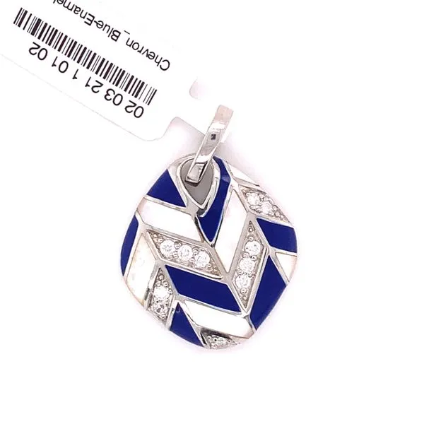 Enameled Pendant Hogan's Jewelers Gaylord, MI