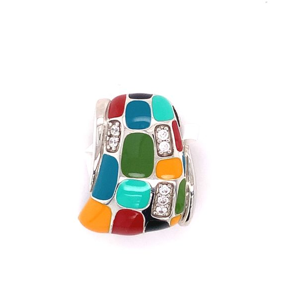 Enameled Multi-Color Pendant Hogan's Jewelers Gaylord, MI