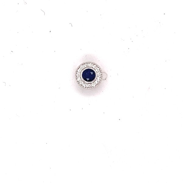 Simulated Garnet and CZ pendant Hogan's Jewelers Gaylord, MI