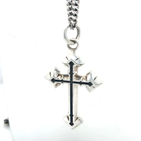 King Baby Pointed Cross Pendant Hogan's Jewelers Gaylord, MI