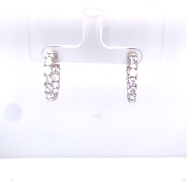 Sterling Silver Hoop Earrings Hogan's Jewelers Gaylord, MI