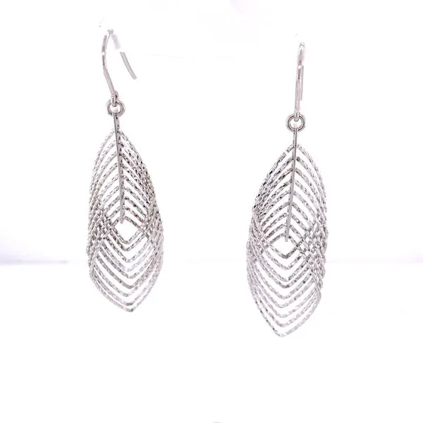 Sterling Multi-Square Drop Earrings Hogan's Jewelers Gaylord, MI