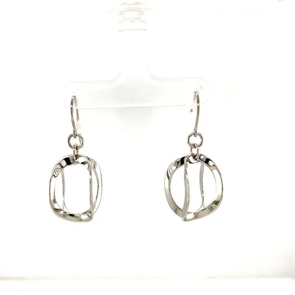 Sterling Silver Dangle Earrings Hogan's Jewelers Gaylord, MI