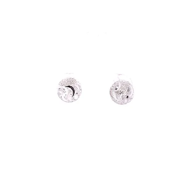 Sterling Ball Stud Earrings Hogan's Jewelers Gaylord, MI