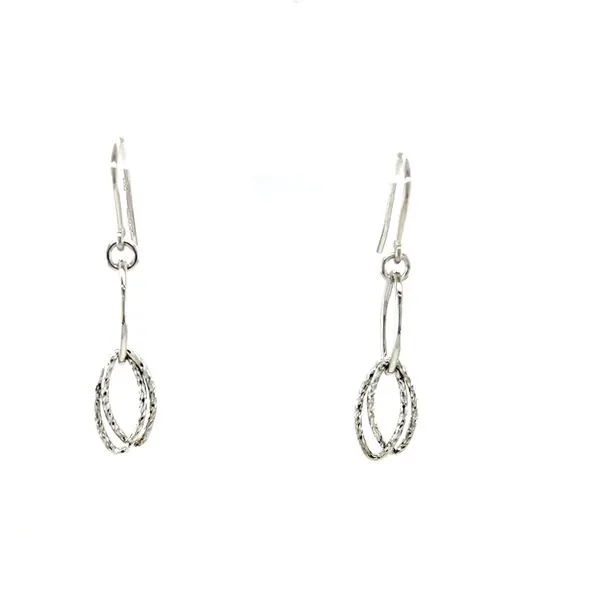 Open Marquise Shaped Earrings Hogan's Jewelers Gaylord, MI