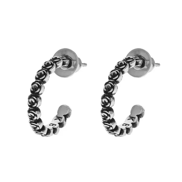King Baby JHoop Rose Earrings Hogan's Jewelers Gaylord, MI