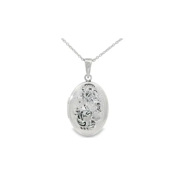 Oval Locket Hogan's Jewelers Gaylord, MI