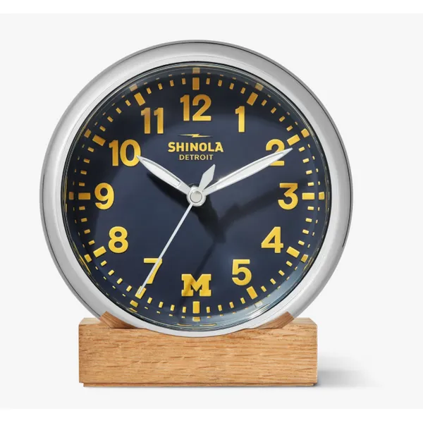 Wolverine Desk Clock Hogan's Jewelers Gaylord, MI