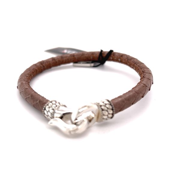 Python Leather Bracelet Hogan's Jewelers Gaylord, MI