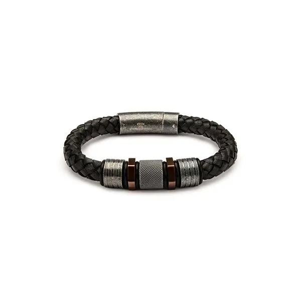 Mens Leather Bracelet Hogan's Jewelers Gaylord, MI