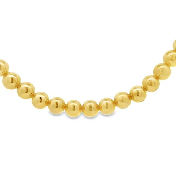 Vermeil Bead Necklace Hogan's Jewelers Gaylord, MI