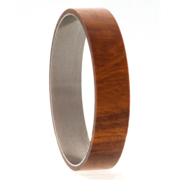 Twist Wood Insert Band Hogan's Jewelers Gaylord, MI