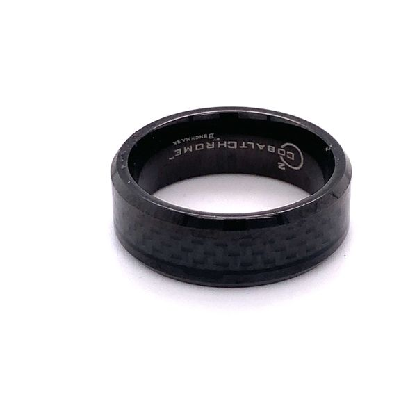 Colbalt Black Micro-Fiber Wedding Band Hogan's Jewelers Gaylord, MI