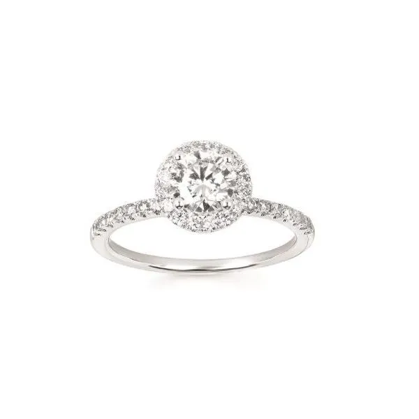 Must Have Laboratory Grown Round Halo Ring Holliday Jewelry Klamath Falls, OR