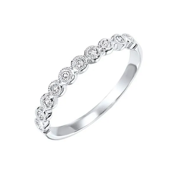 Dainty and Sweet Millgrain Diamond Band Holliday Jewelry Klamath Falls, OR