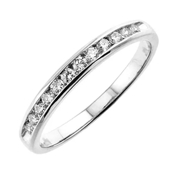 Classic straight line diamond band Holliday Jewelry Klamath Falls, OR