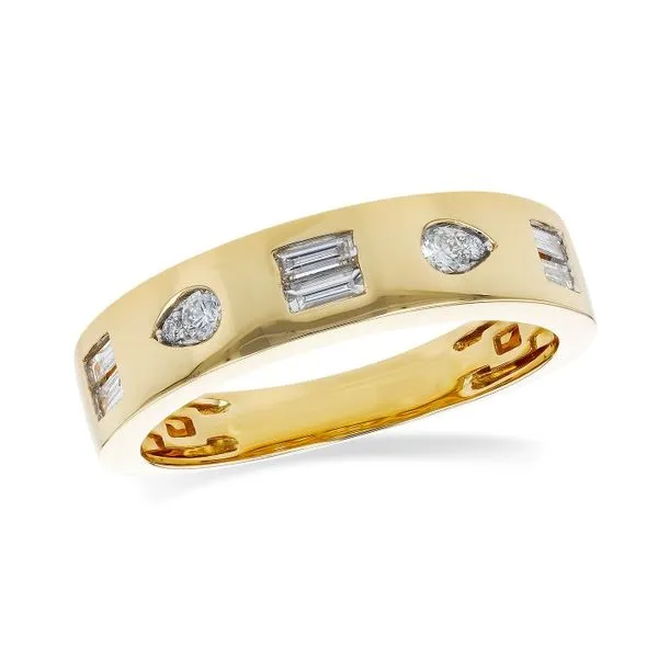 Stunning Multi Shape Diamond Band Holliday Jewelry Klamath Falls, OR