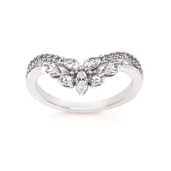 14KW .62 CTW DIAMOND CHEVRON TIARA BAND Holliday Jewelry Klamath Falls, OR