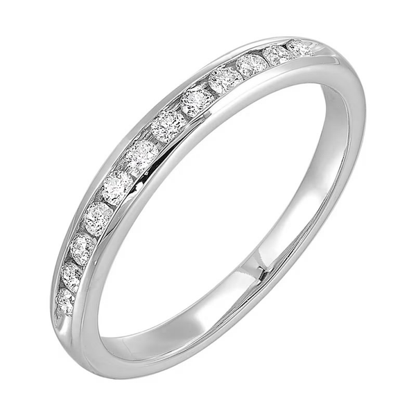 14KW .25 CTW DIAMOND CHANNEL SET BAND Holliday Jewelry Klamath Falls, OR